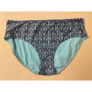 Coolibar UPF 50+ Women's Sz L Medley Reversible Swim Bottoms Swimwear Summer
